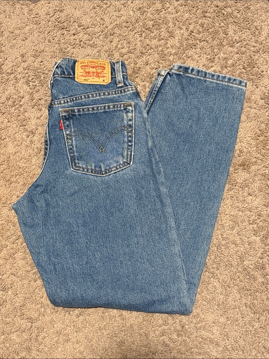 Levi's Denim - Levi's 550 Classic Relaxed Tapered Mom Jeans 6 M